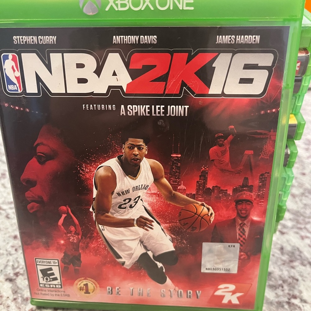 NBA 2K16 for Xbox One - Black and Red
